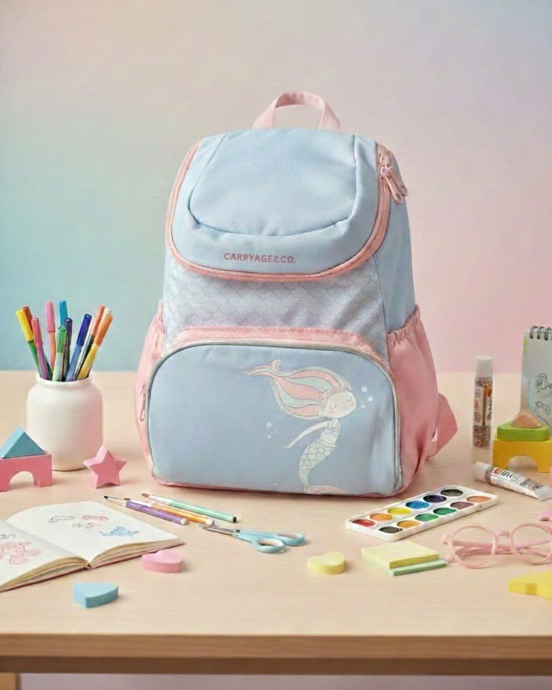 PINK SAFARI BACKPACK