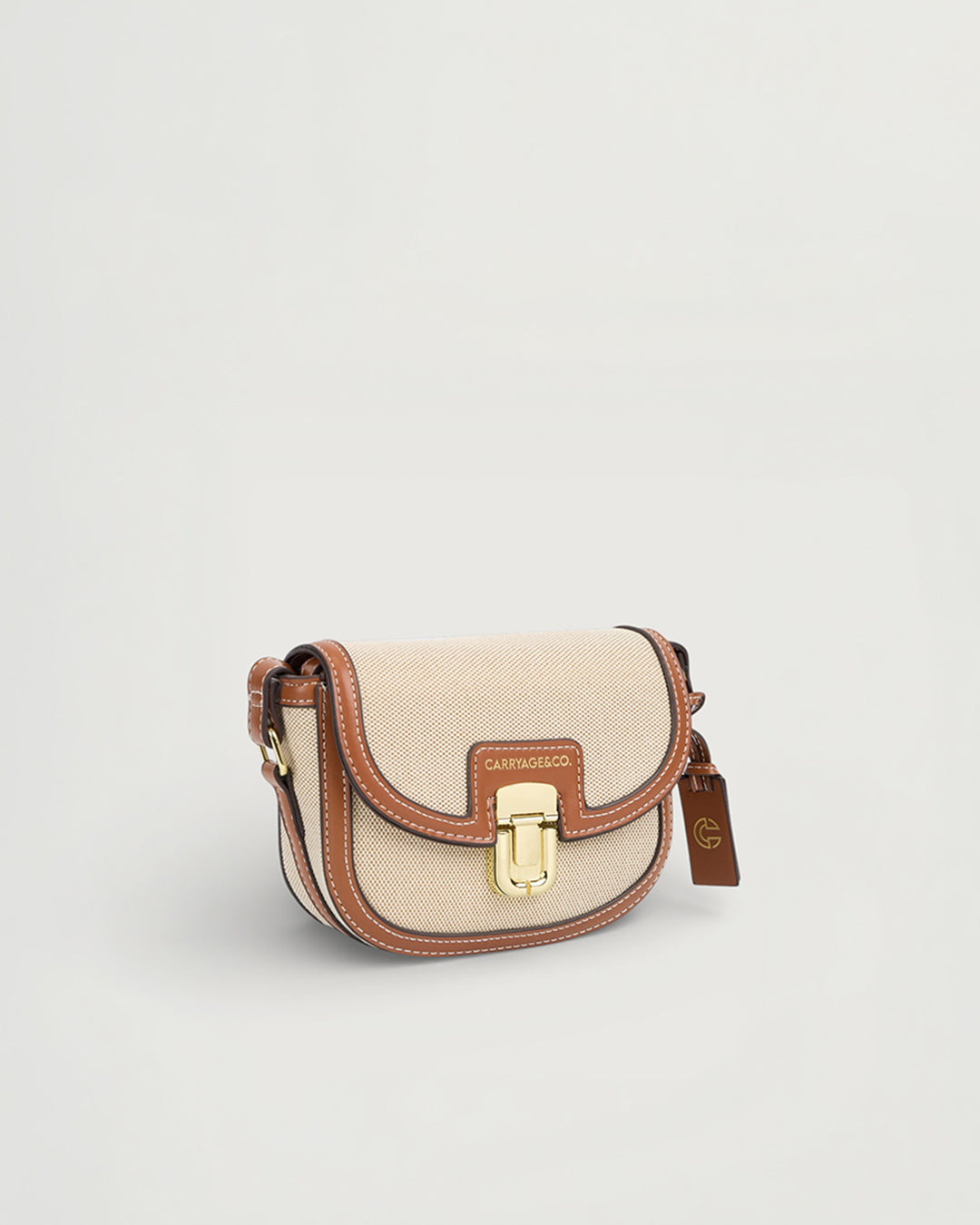 The Clover Crossbody- BEIGE