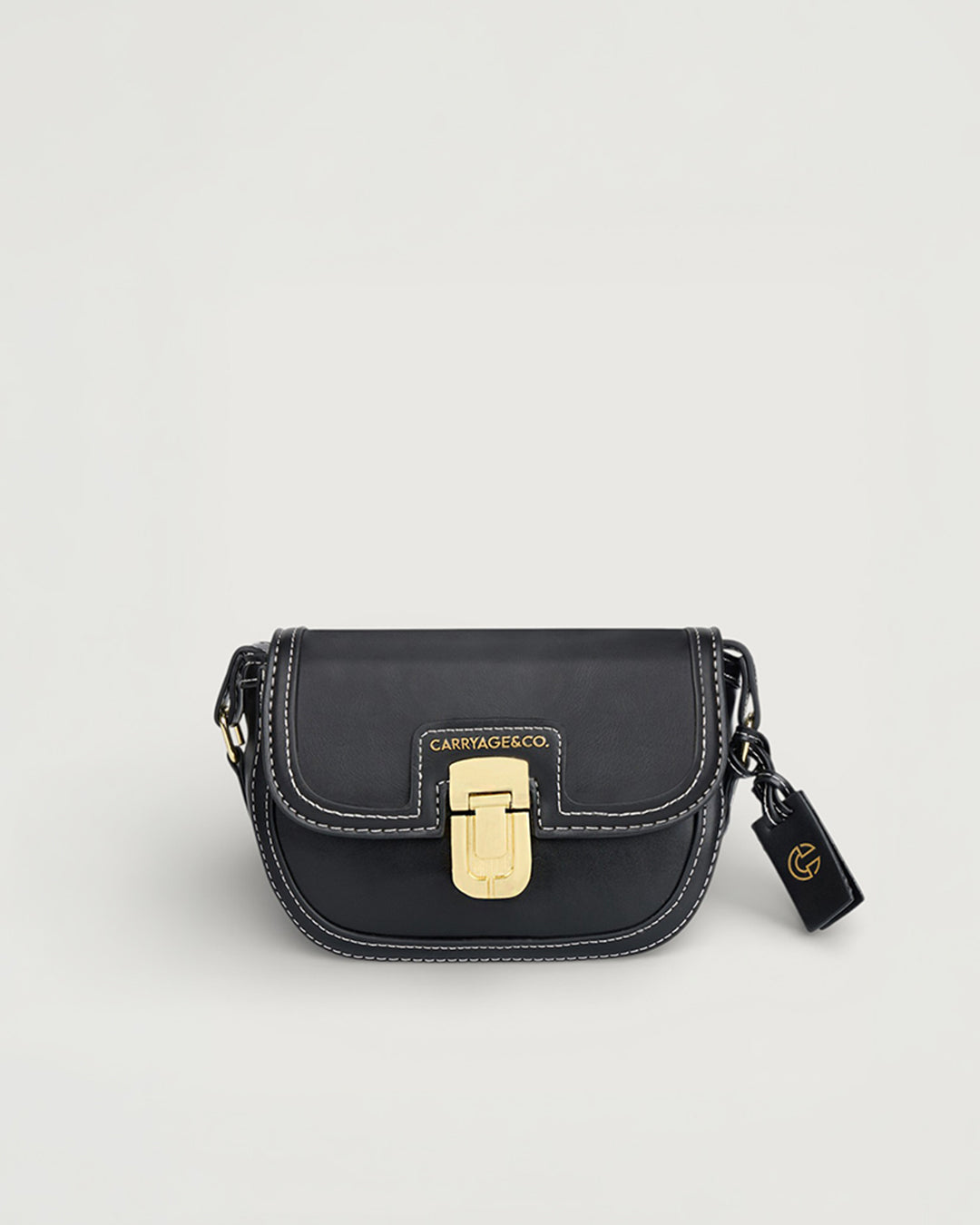The Clover Crossbody-BLACK