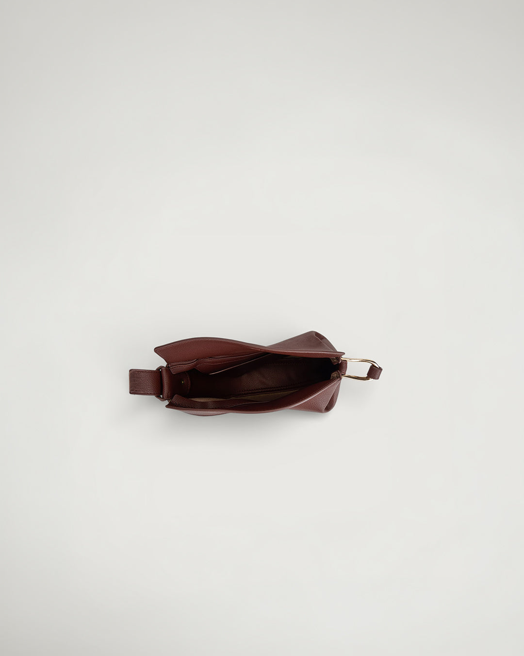 The Terra Bow Bag -burgundy