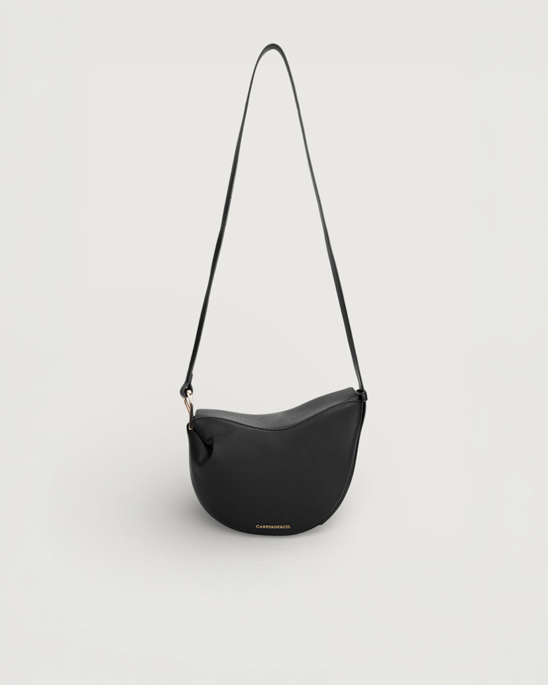 The Terra Bow Bag -Jet Black