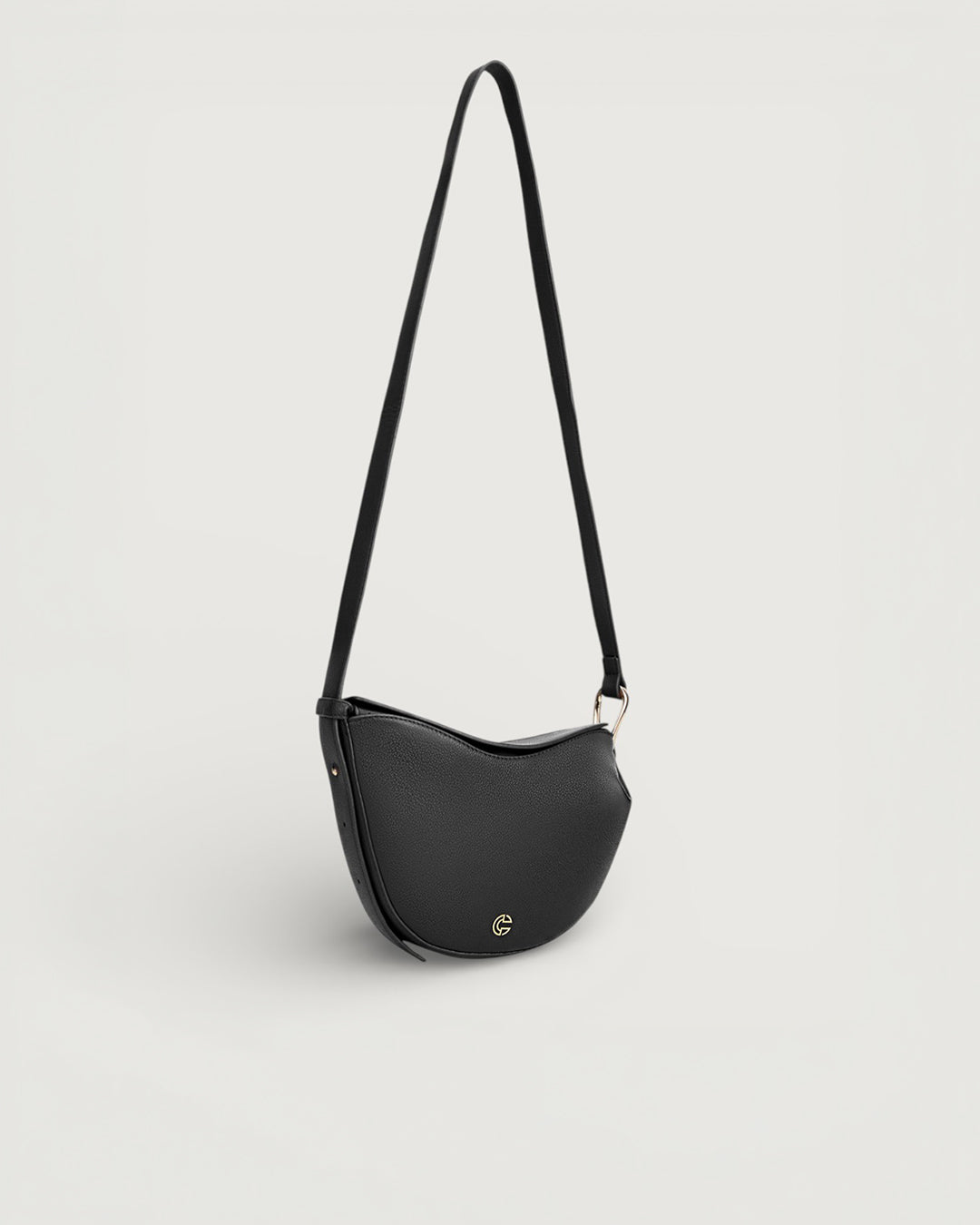 The Terra Bow Bag -Jet Black