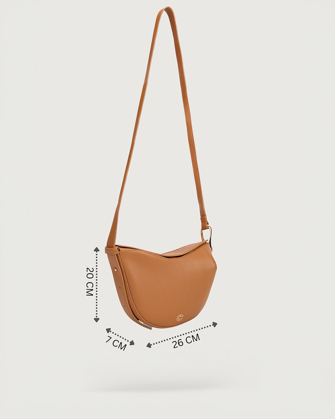 The Terra Bow Bag -Desert Tan