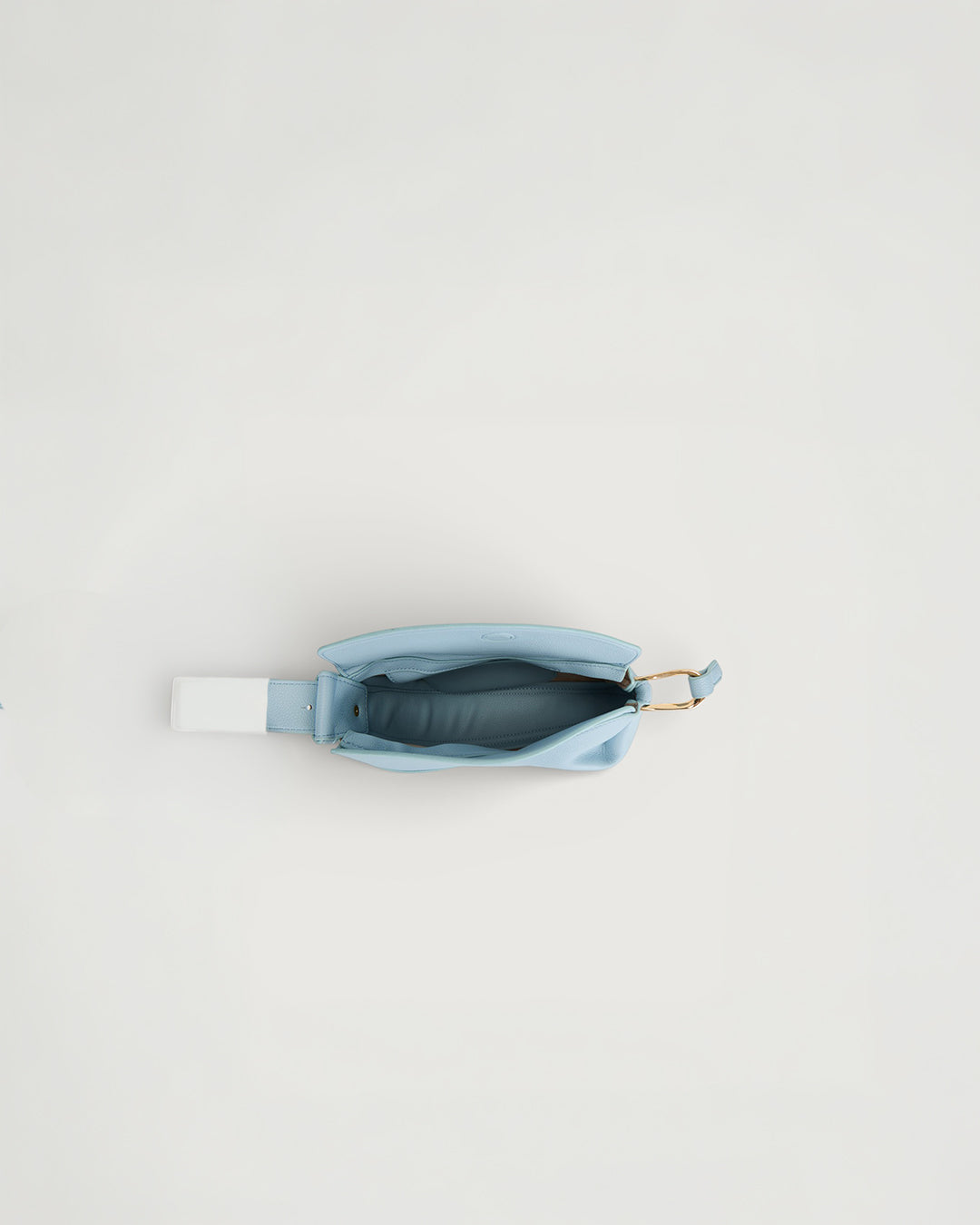 The Terra Bow Bag - Powder blue