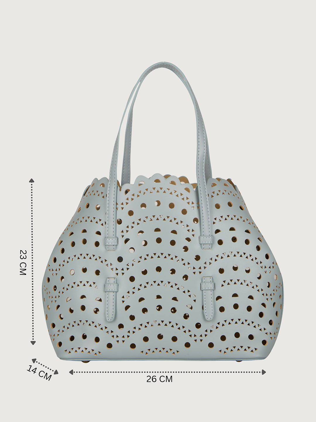 The Rosewave Tote in CLOUDLIGHT BLUE
