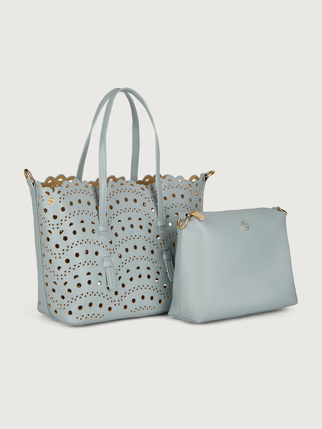 The Rosewave Tote in CLOUDLIGHT BLUE