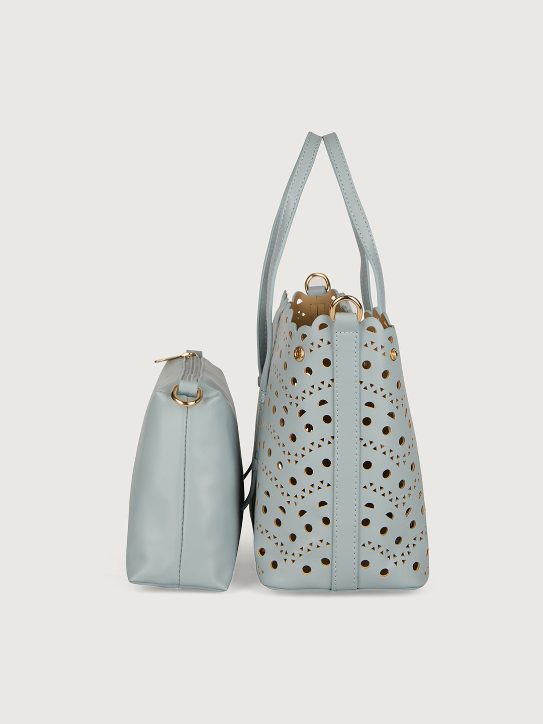 The Rosewave Tote in CLOUDLIGHT BLUE