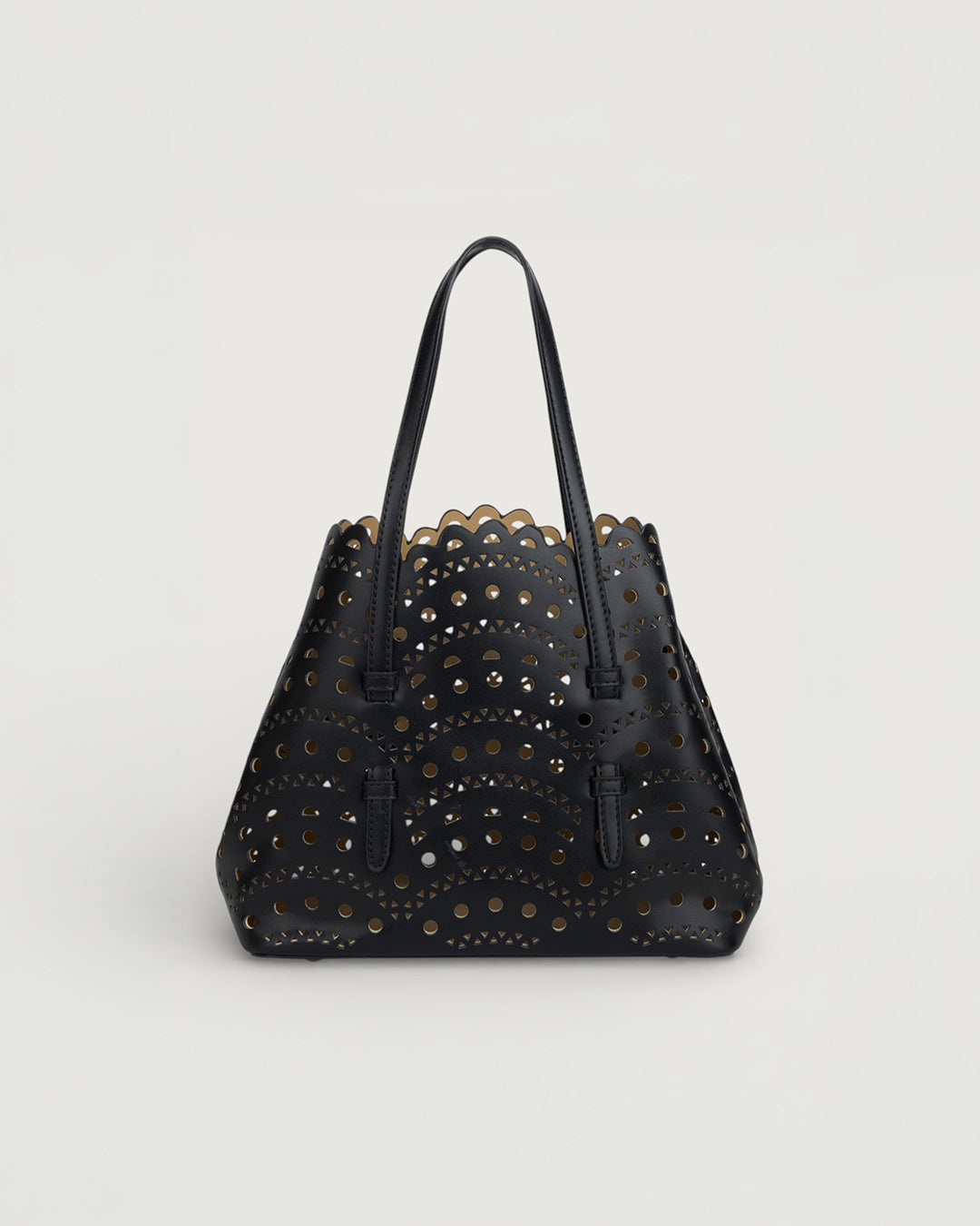 The Rosewave Tote In Jet black