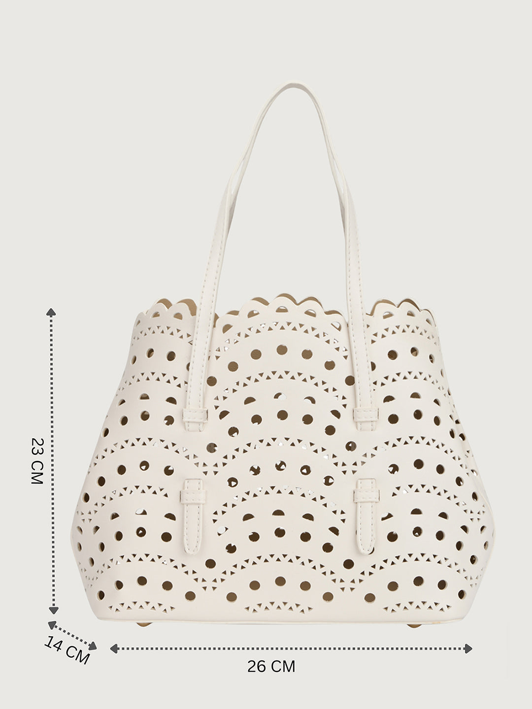 The Rosewave Tote -OYSTER CREAM