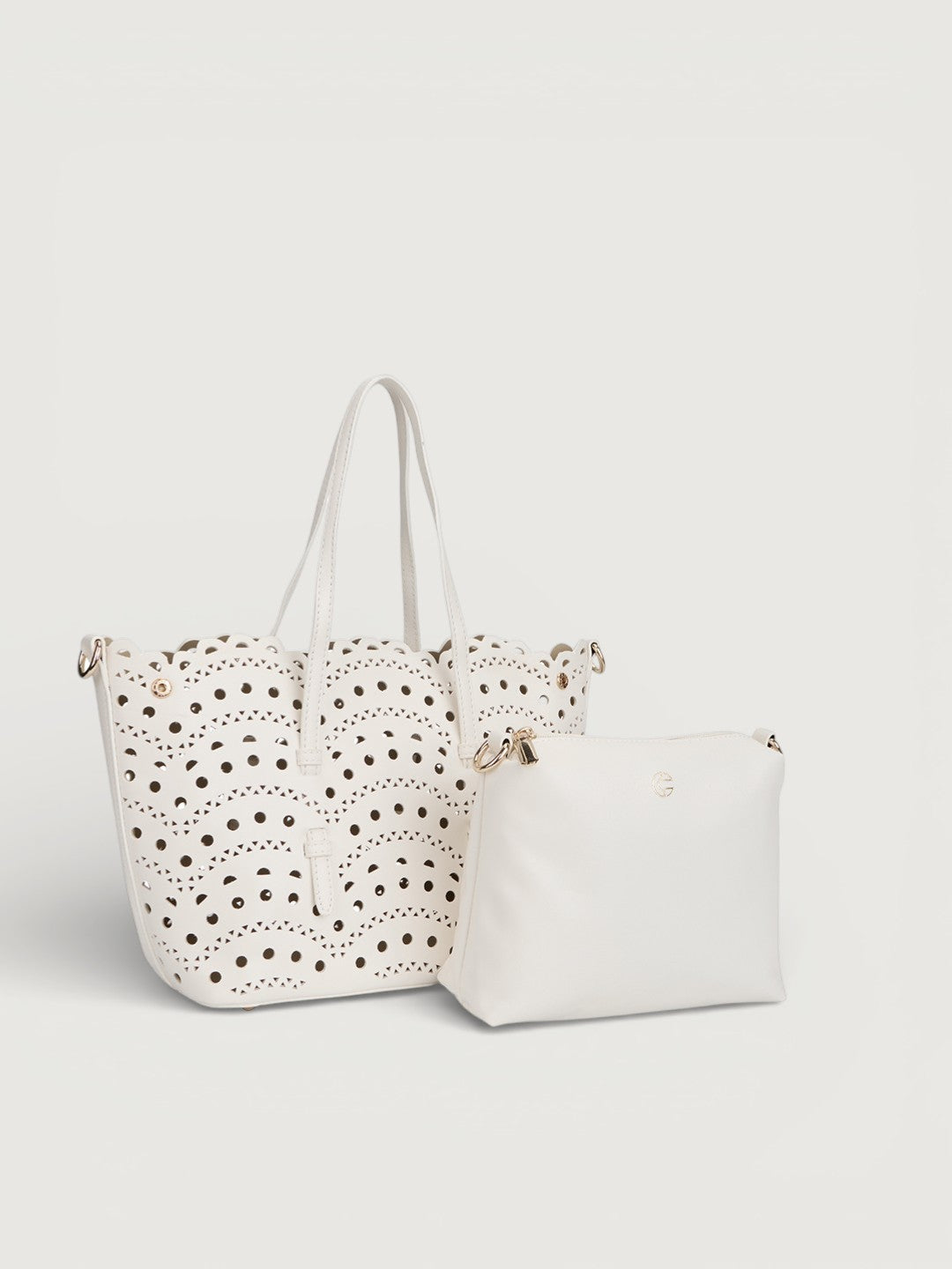 The Rosewave Tote -OYSTER CREAM