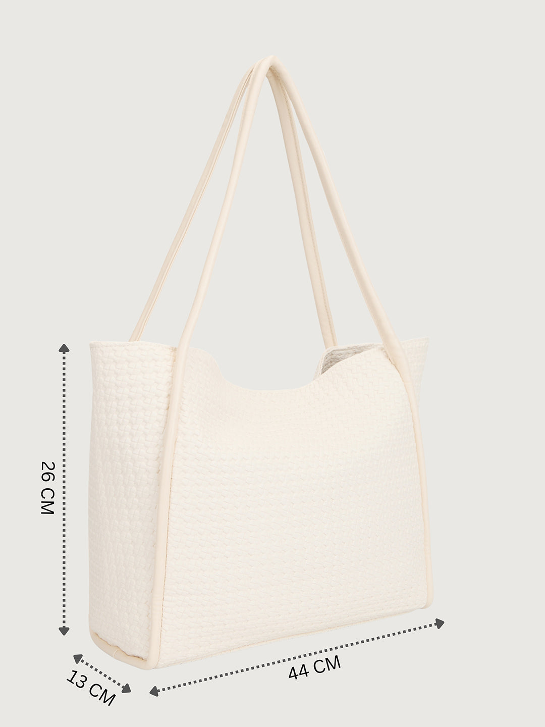 The Sonara Tote In - CREAM