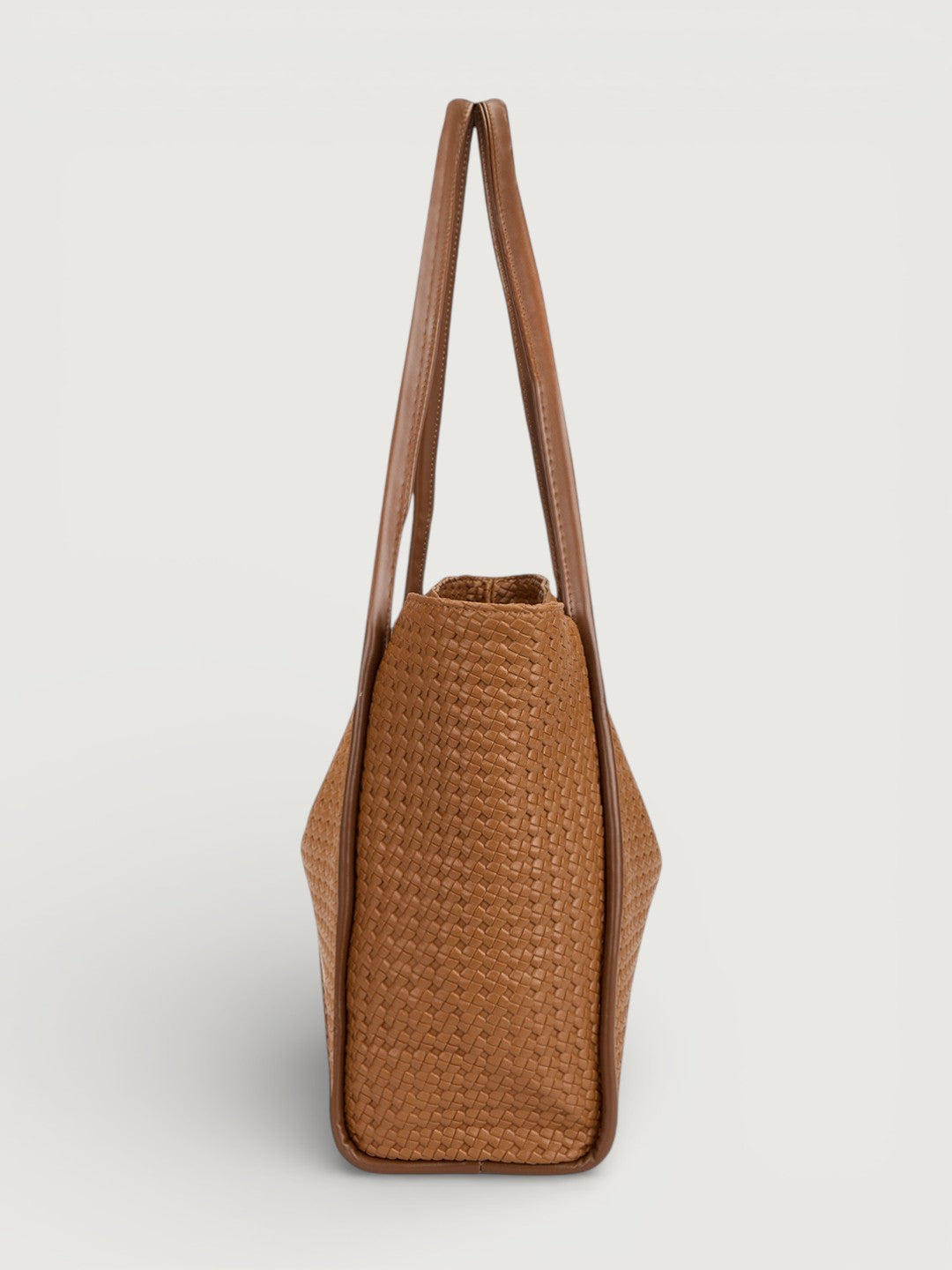 The Sonara Tote In - COGNAC TAN