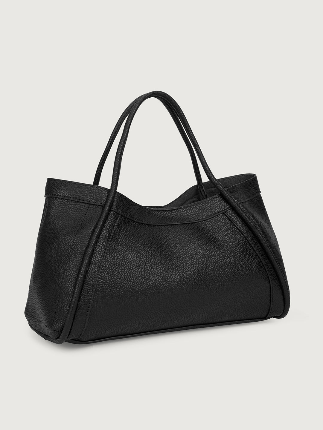 The Calvera Tote - JET BLACK