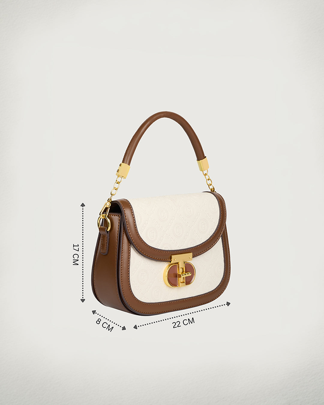 The Mira Crossbody in- OYSTER CREAM