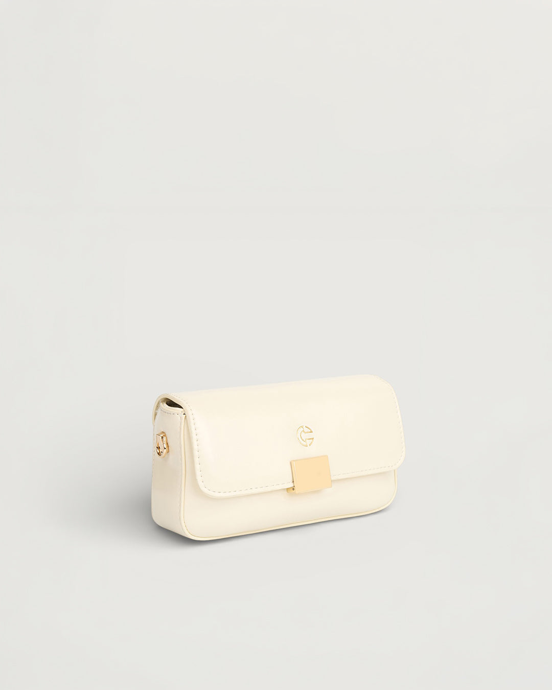 The Lena Crossbody Bag in VANILLA CREAM
