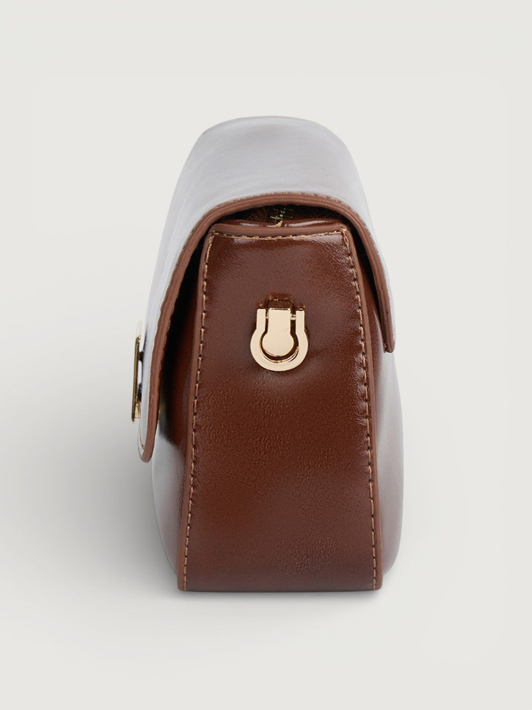 The Lena Crossbody Bag in - COCOA BROWN