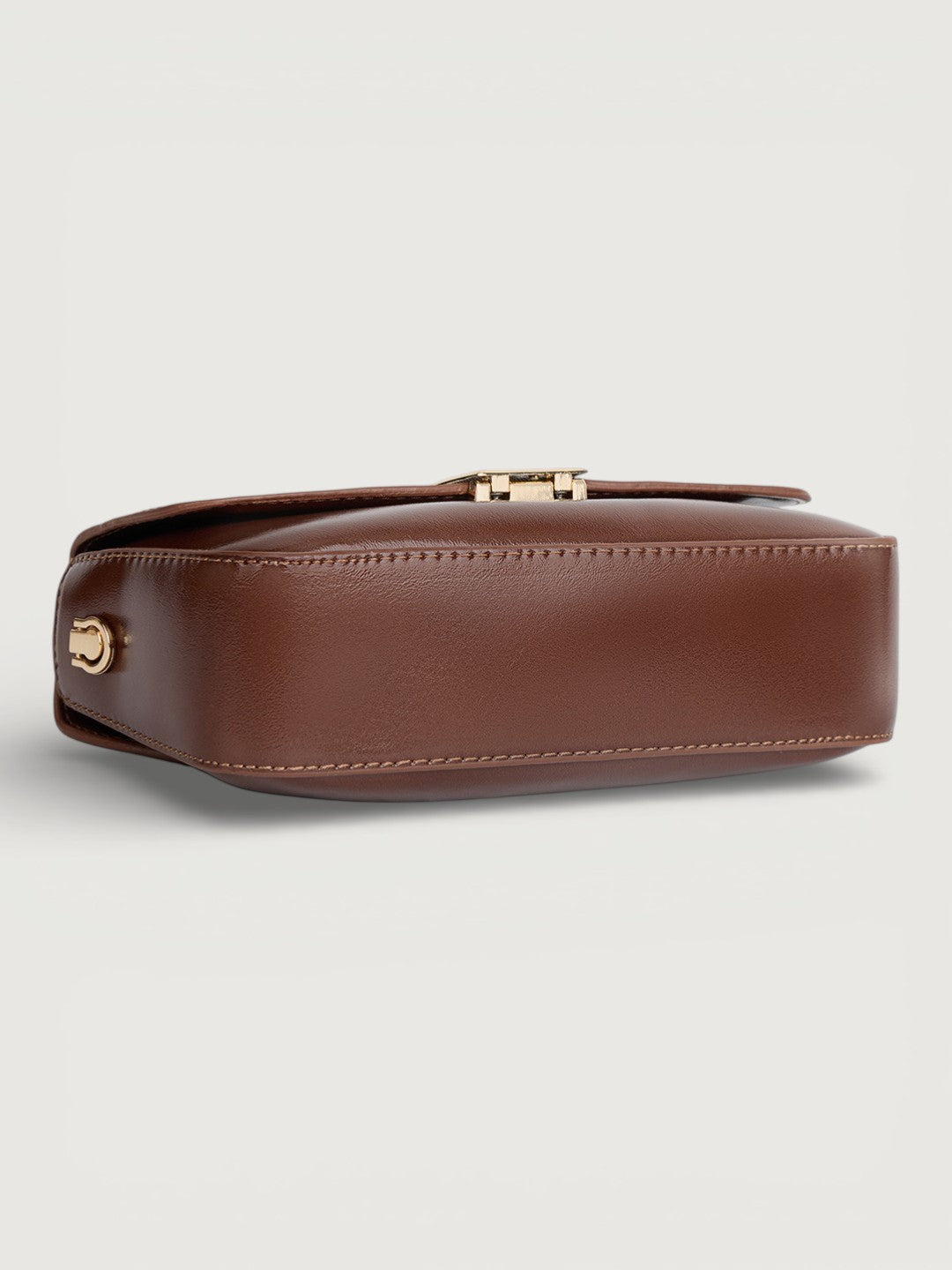 The Lena Crossbody Bag in - COCOA BROWN