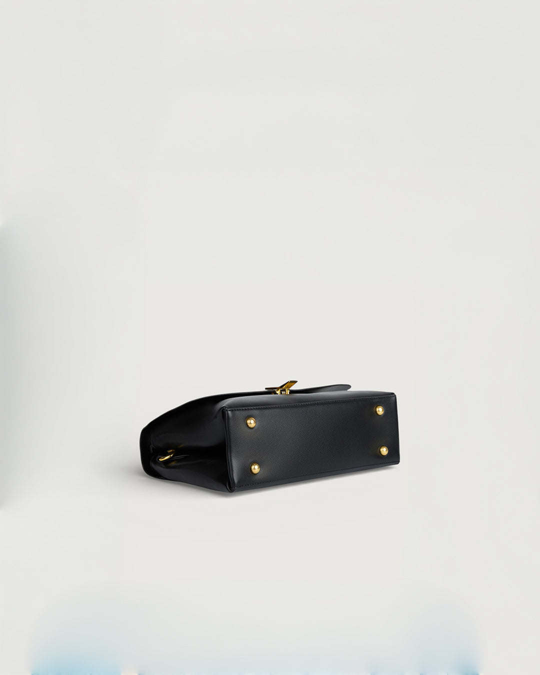 The Elara Top Handle in- JET BLACK