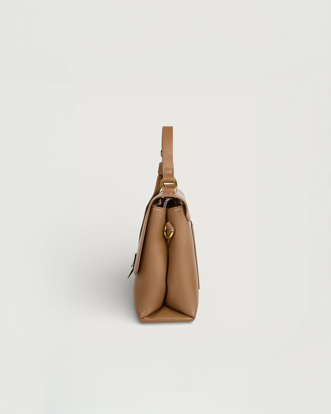 The Elara Top Handle in -MOCHA BROWN