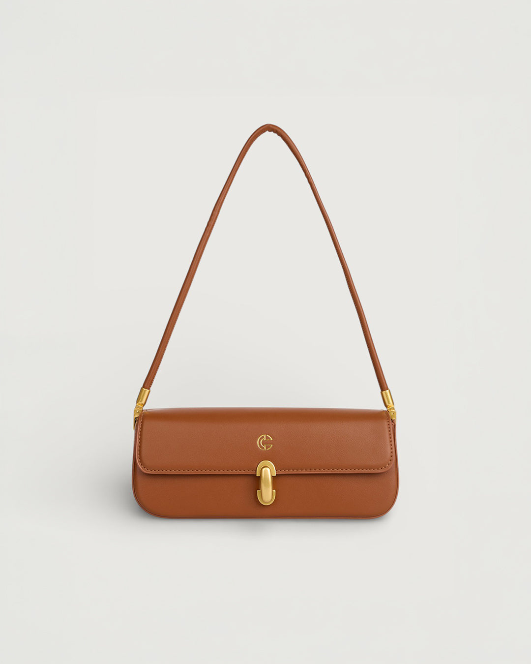 The Cami Shoulder Bag in - MOCHA BROWN
