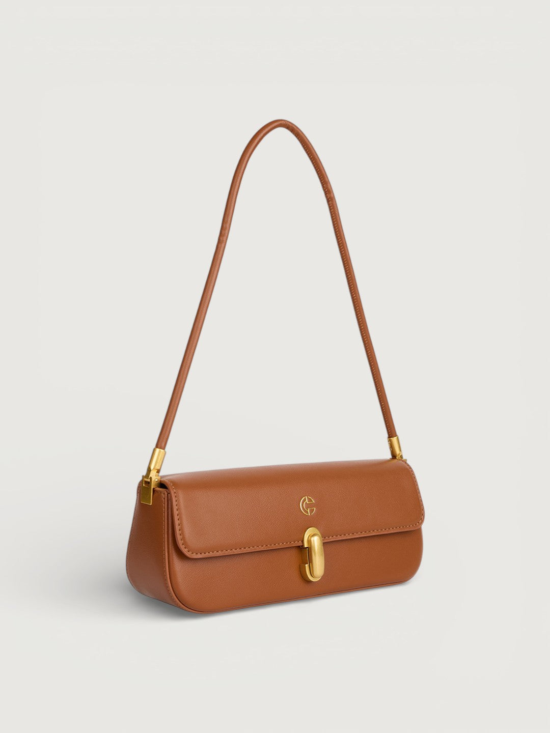 The Cami Shoulder Bag in - MOCHA BROWN