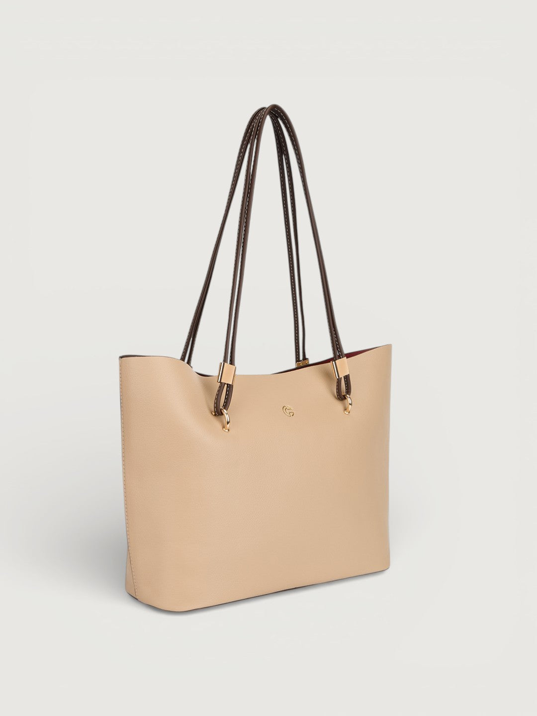 The Nara Tote in - taupe