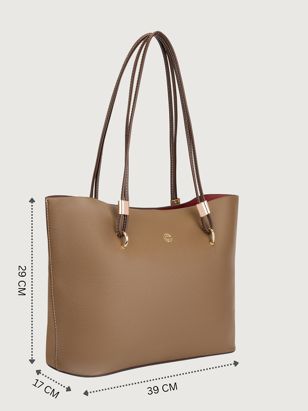 The Nara Tote in - ESPRESSO BROWN