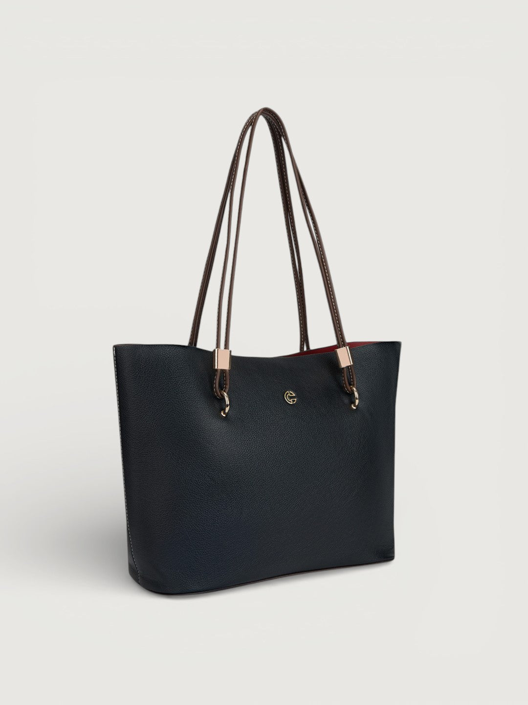 The Nara Tote in - JET BLACK