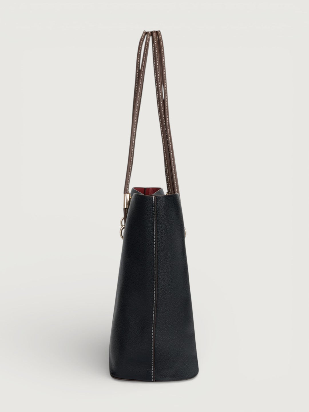 The Nara Tote in - JET BLACK