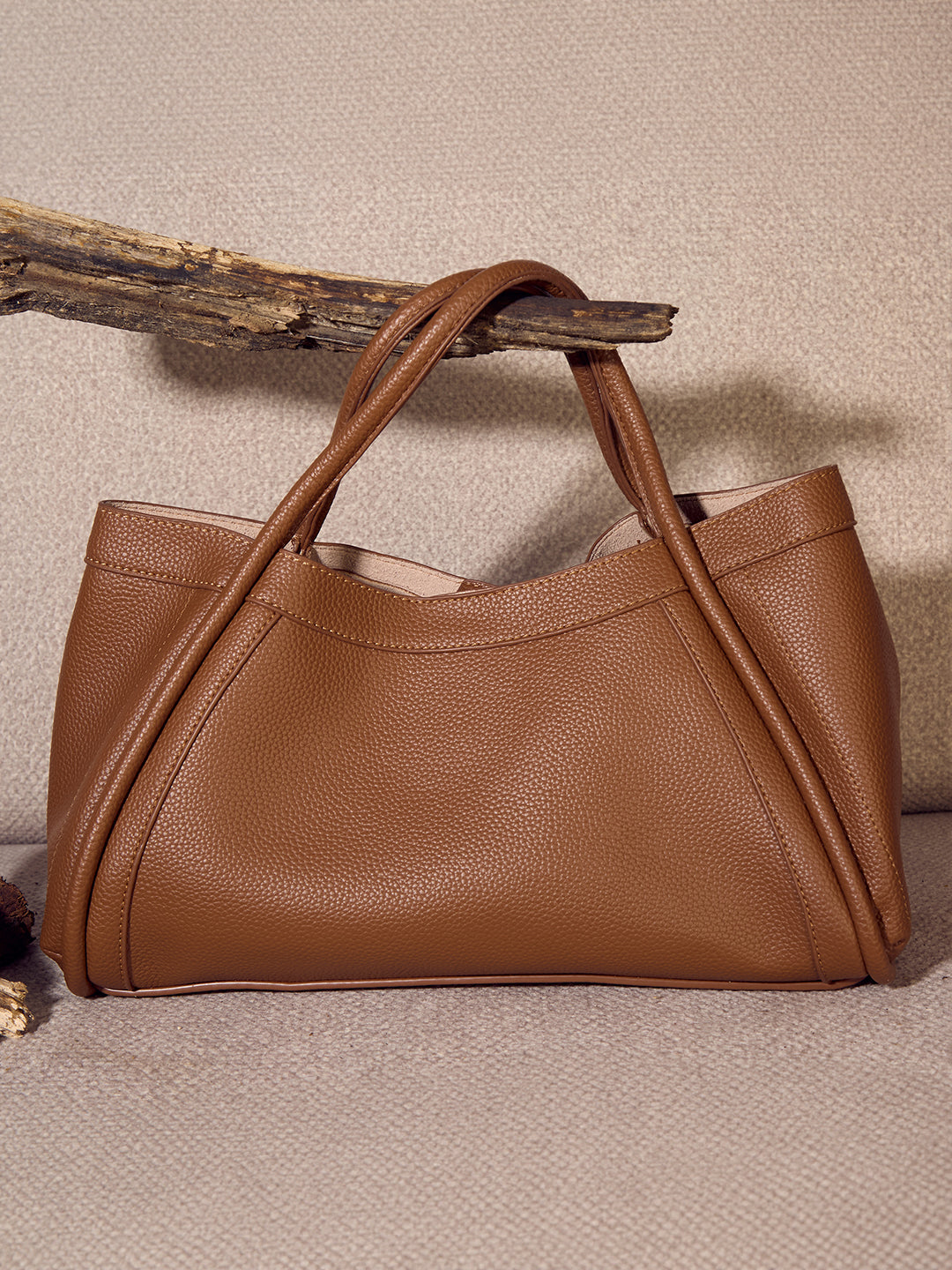 The Calvera Tote - Mocha brown