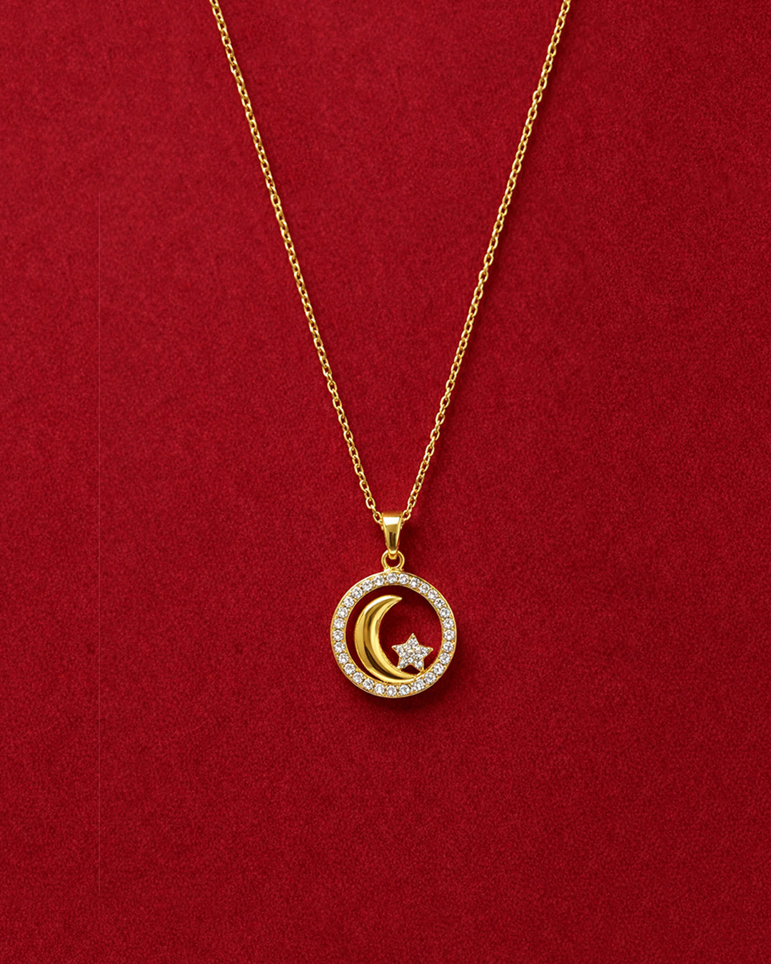 Moonlight Star Pendant Necklace
