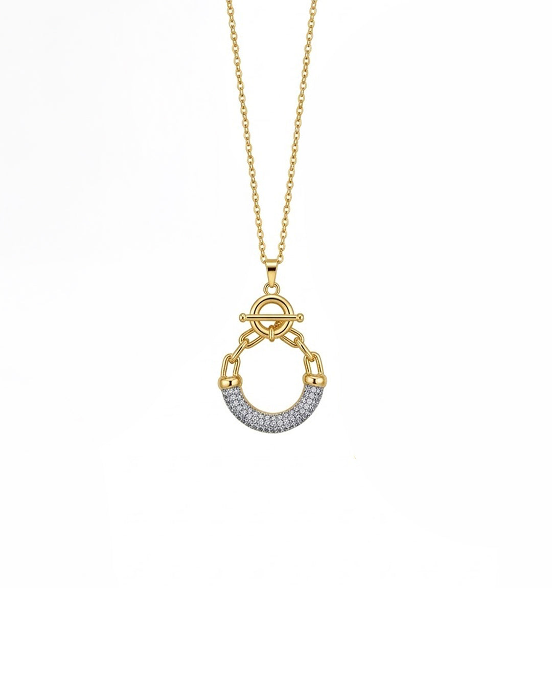 Luxe Link Sparkle Necklace