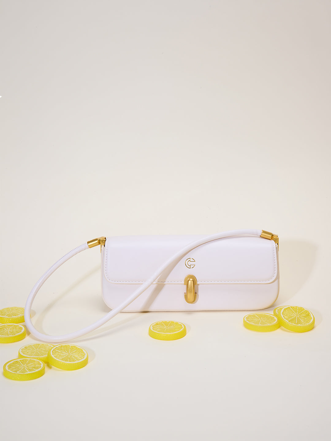 The Cami Shoulder Bag in -BEIGE
