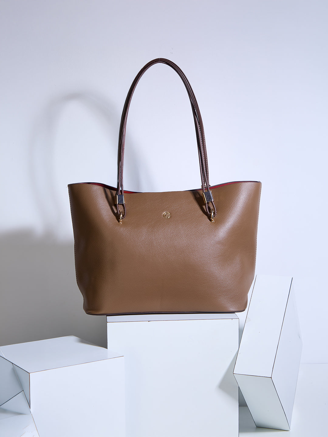 The Nara Tote in - ESPRESSO BROWN