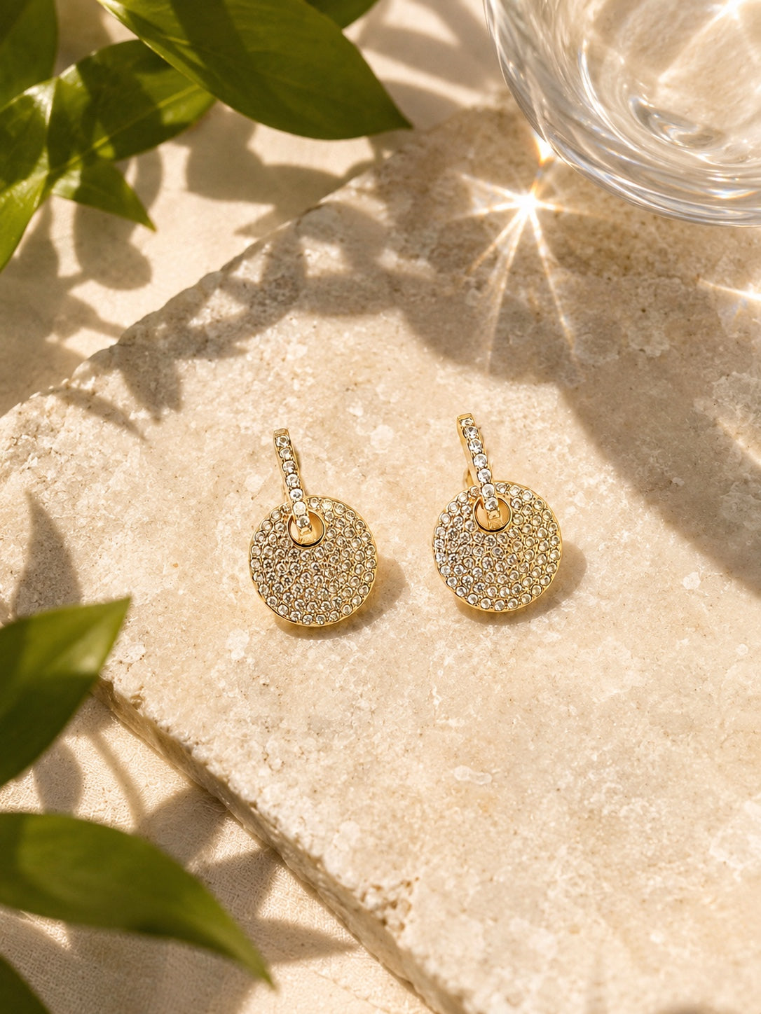 Celeste Disc Earrings