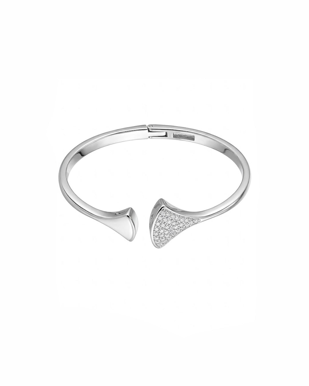 Silver Prism Stainless Steel Bracelet