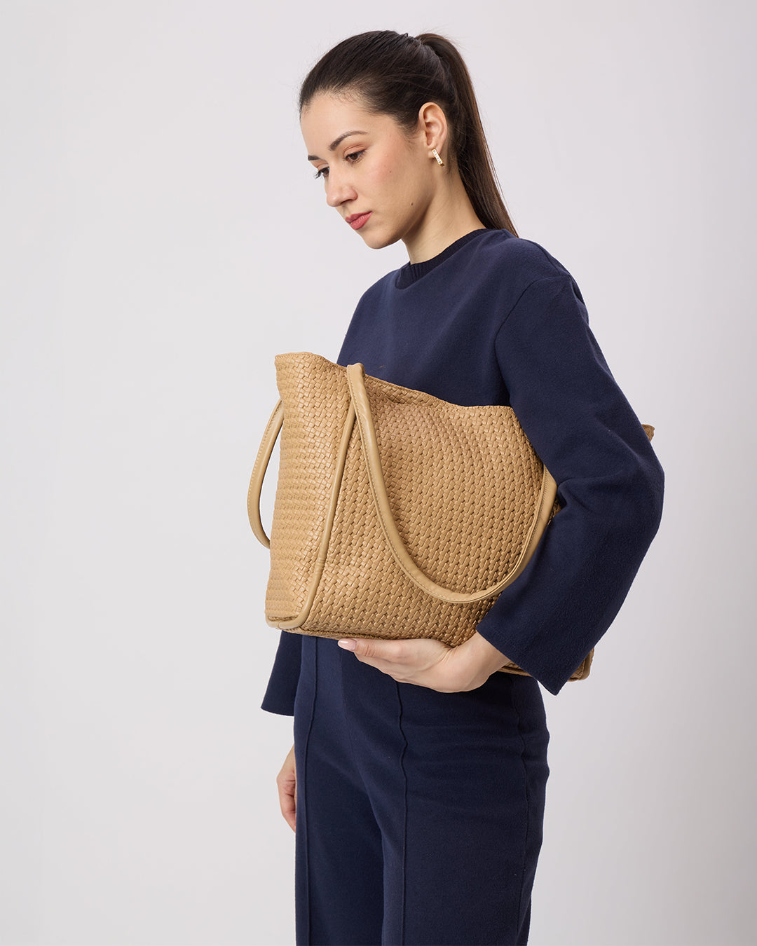 The Sonara Tote In - AMBER DUNE