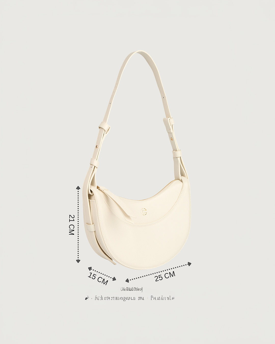 The Luna Curve- IVORY DUSK