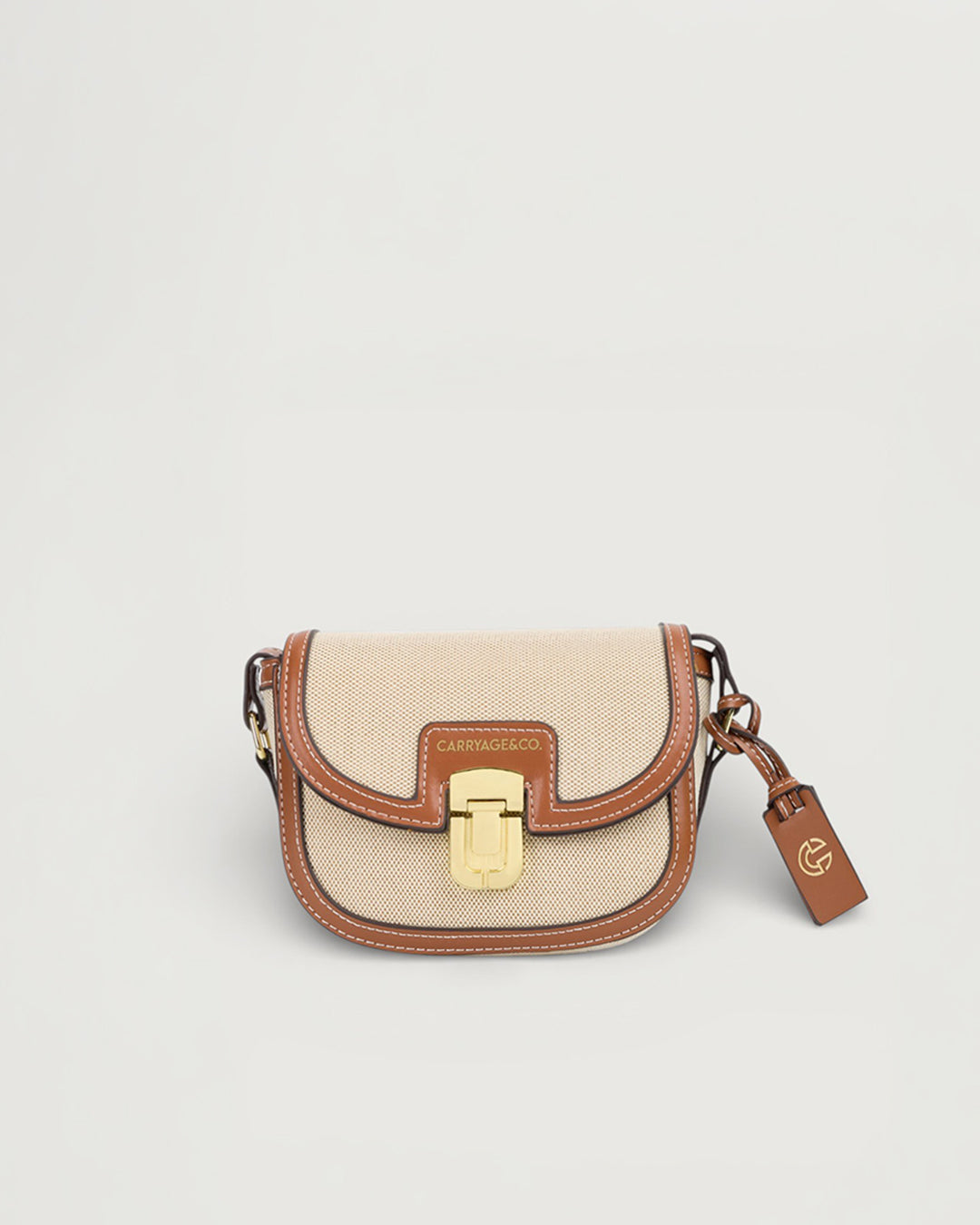 The Clover Crossbody- BEIGE