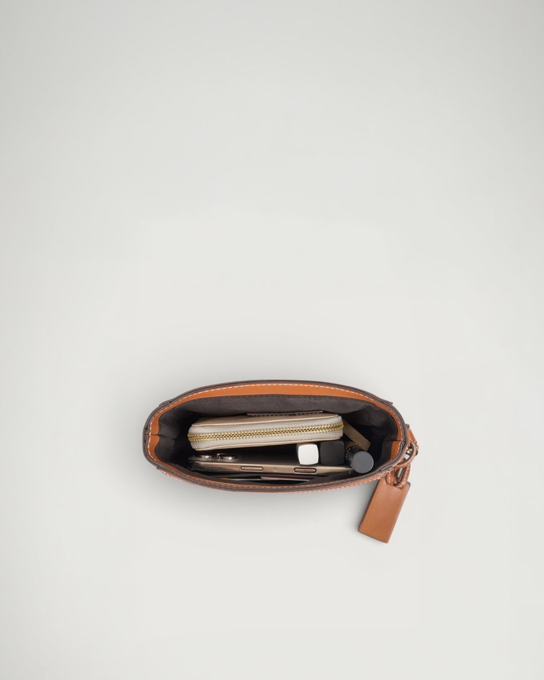 The Clover Crossbody- MOCHA BROWN