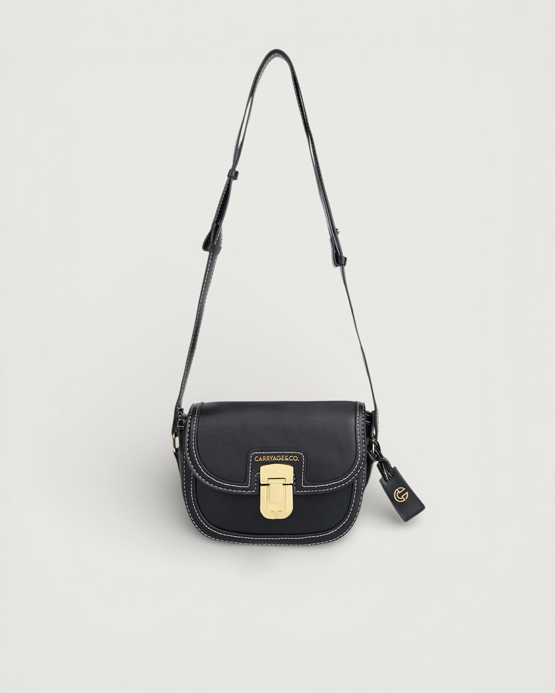 The Clover Crossbody-BLACK