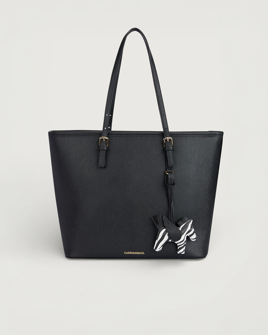 The Harper Tote - Jet black