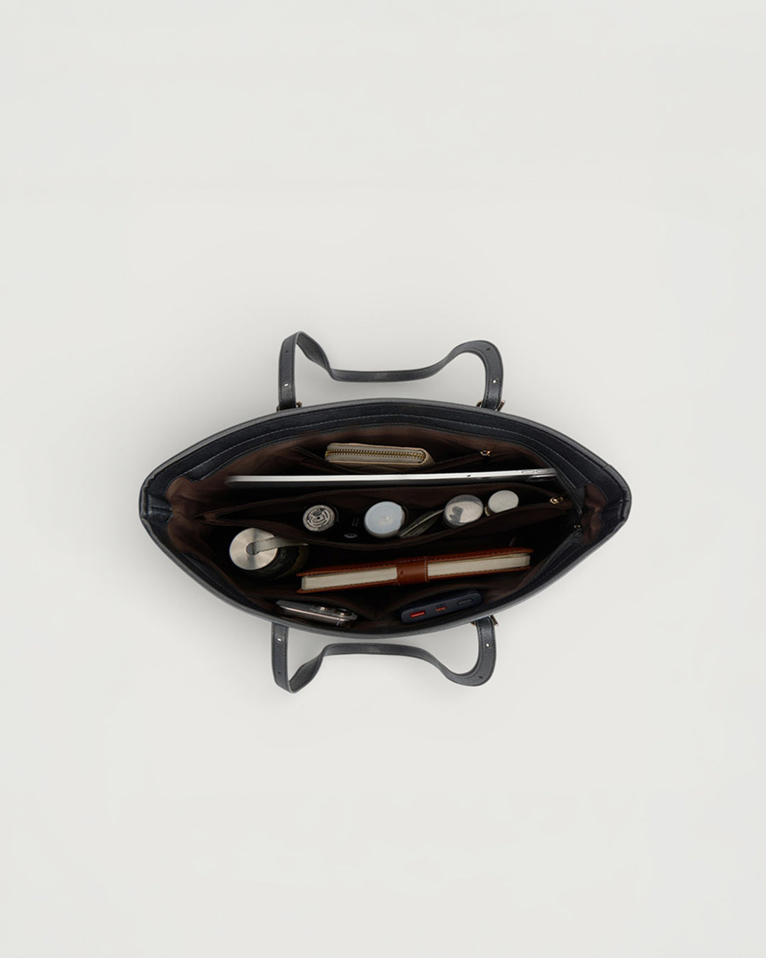 The Harper Tote - Jet black
