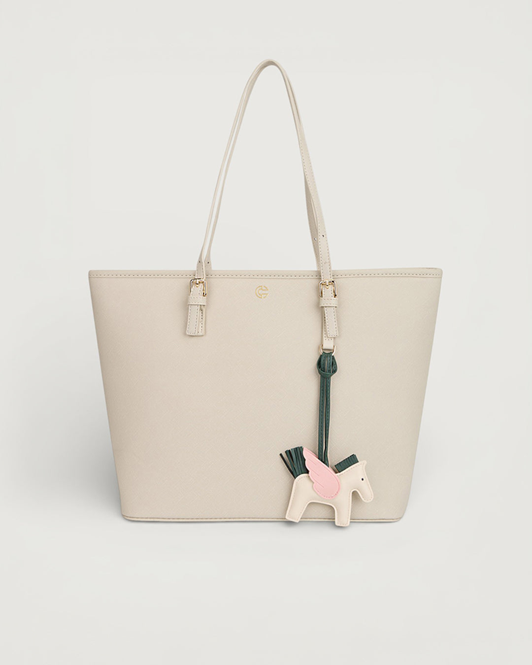 The Harper Tote - Winter White