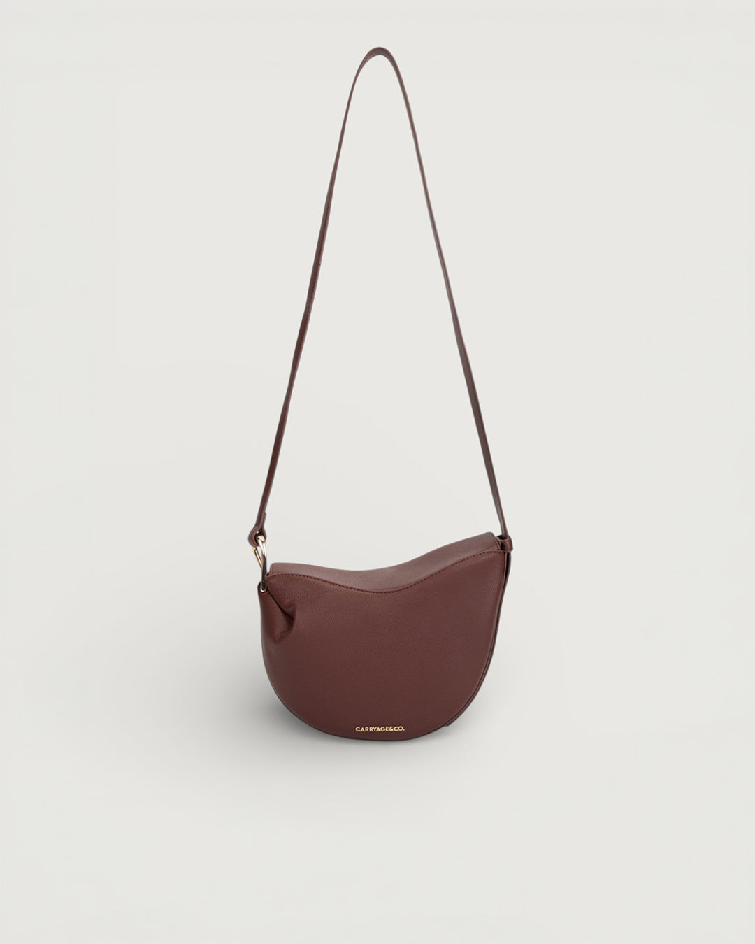 The Terra Bow Bag -burgundy