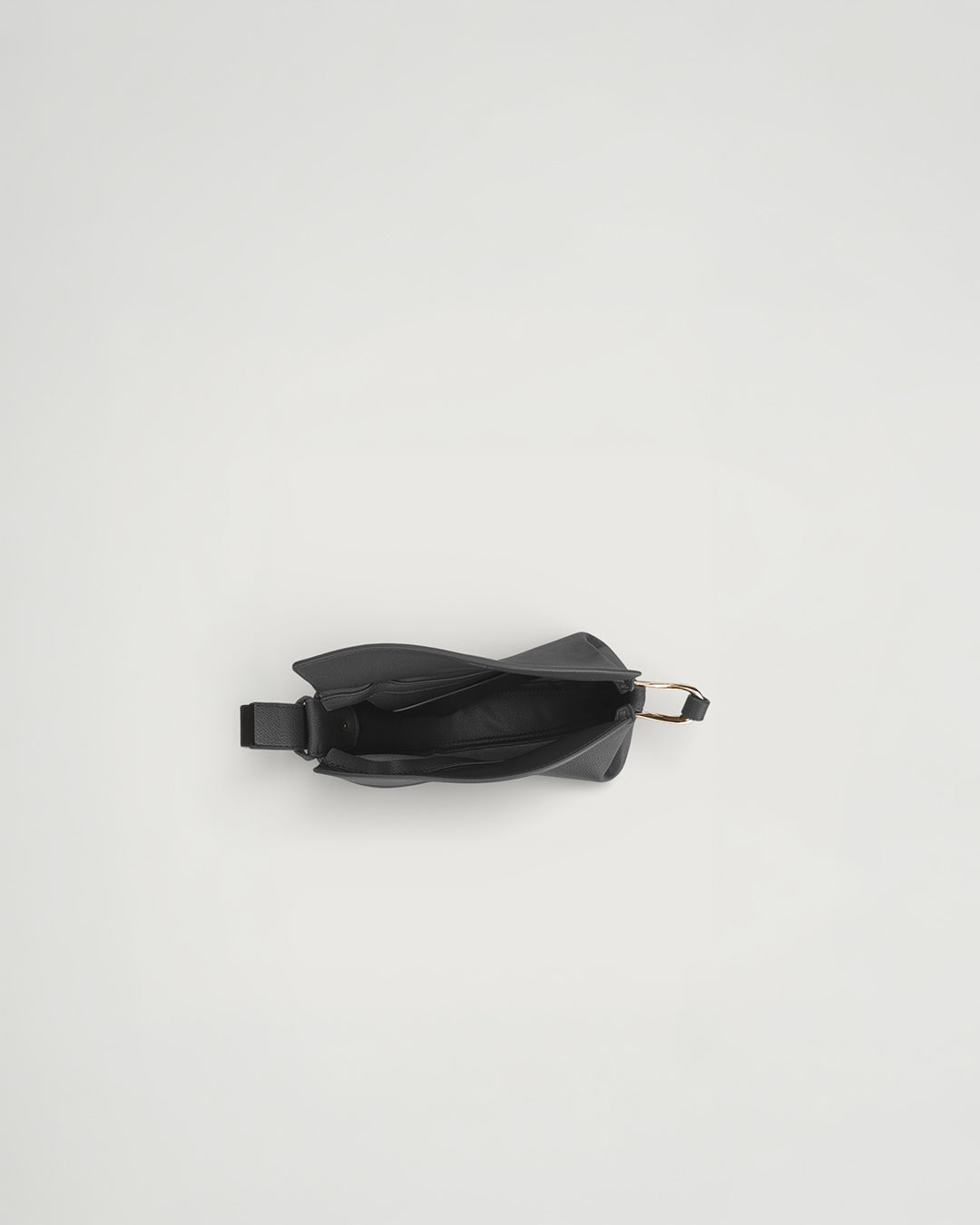 The Terra Bow Bag -Jet Black