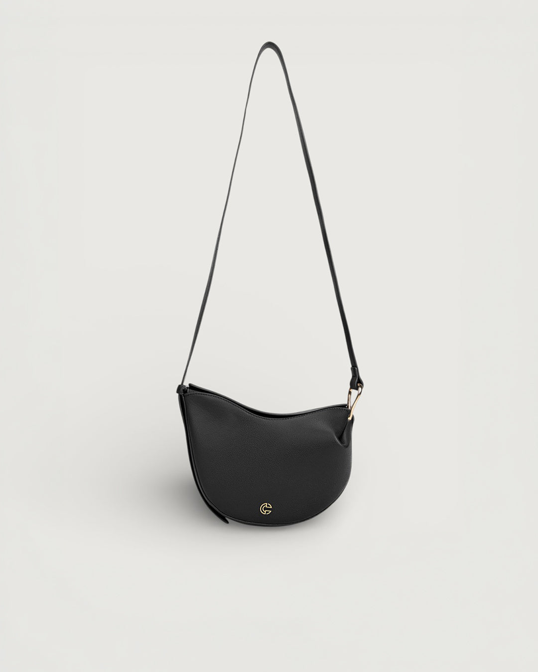 The Terra Bow Bag -Jet Black