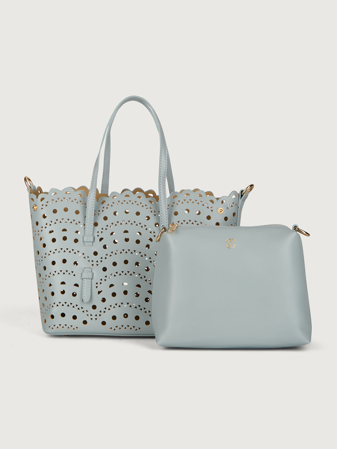 The Rosewave Tote in CLOUDLIGHT BLUE