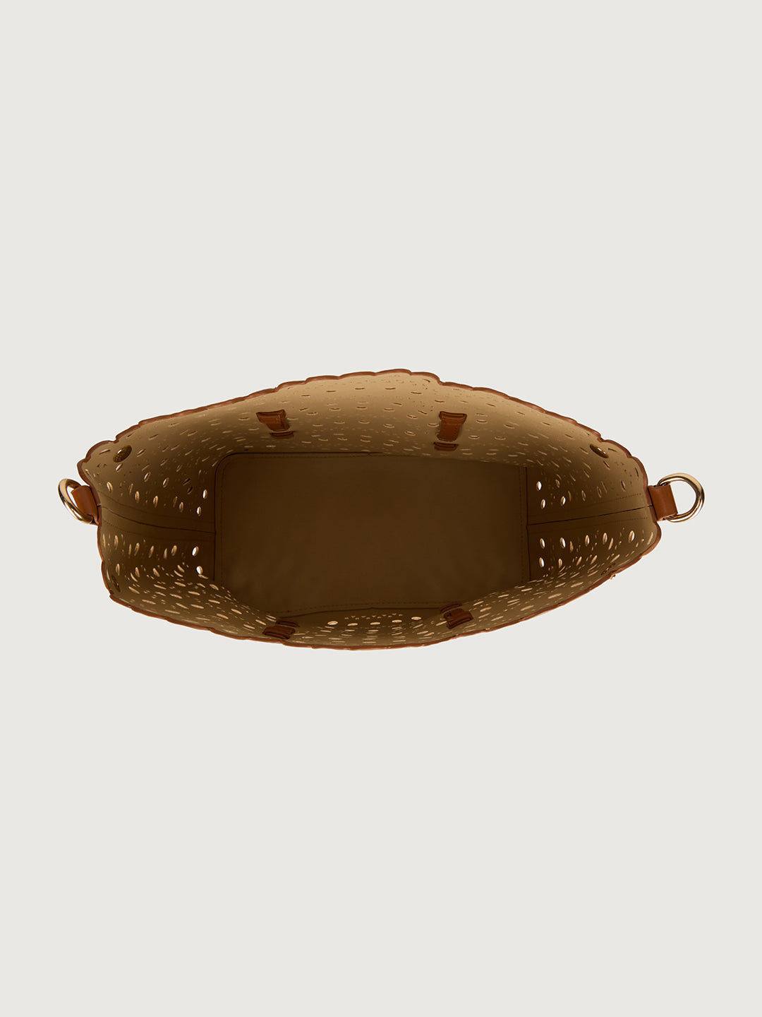 The Rosewave Tote - Mocha brown