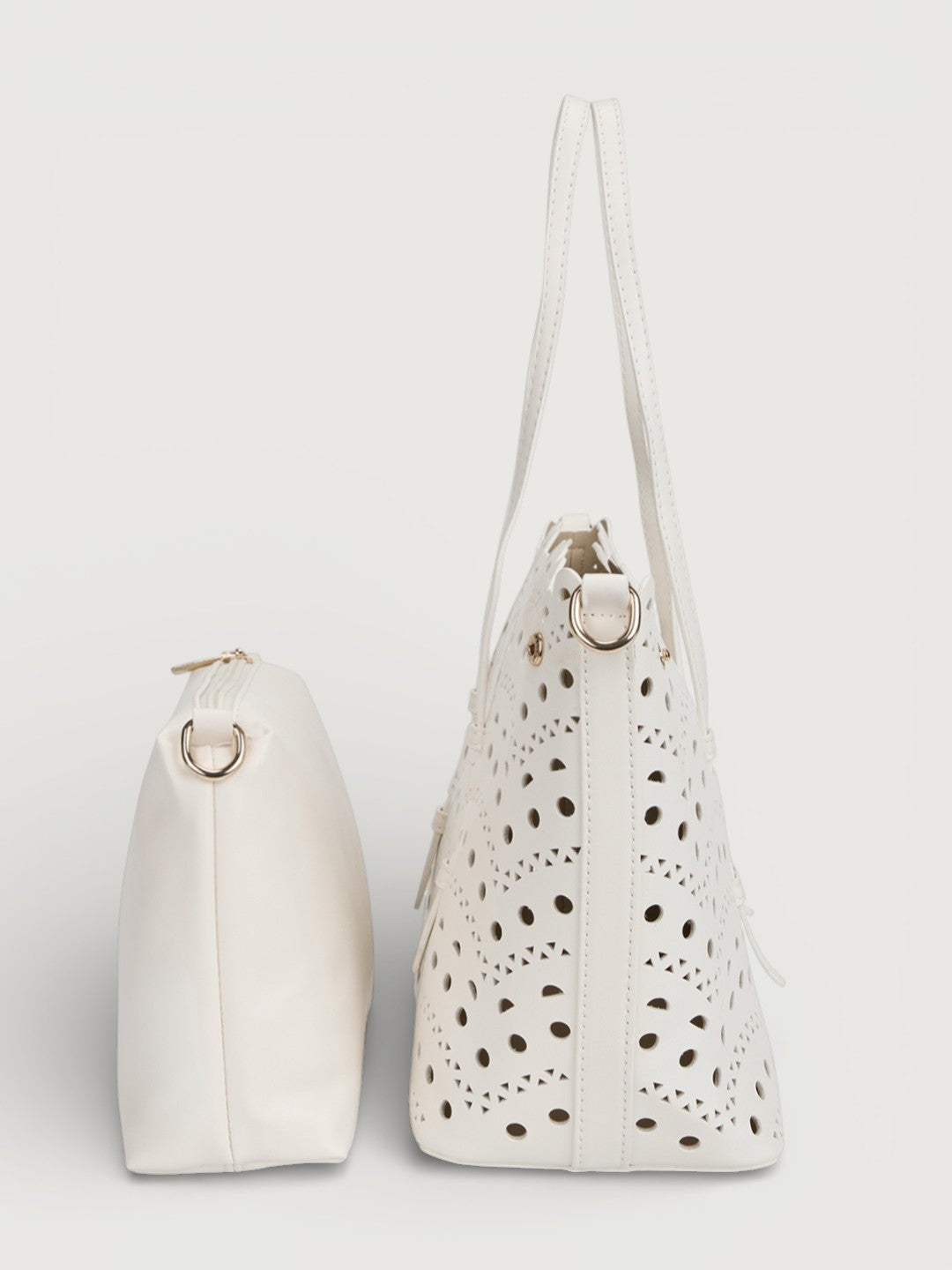 The Rosewave Tote -OYSTER CREAM